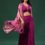 Falsa Palazoo Straight Printed Dress