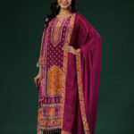 Embroidered Festive Ethnic Suit Set