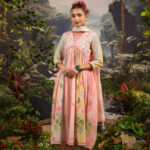 Floral Embroidered Anarkali Set