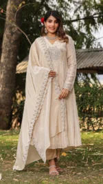 Pearl Ivory Kurta Set - Image 3