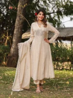 Pearl Ivory Kurta Set - Image 2
