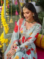 Nude Green printed suit set - Image 6
