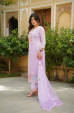 Wisteria Purple Suit Set - Image 4