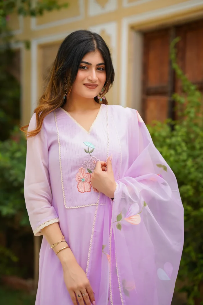 Wisteria Purple Suit Set - Image 6