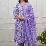 Iris Purple Suit Set