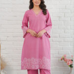 Flamingo Pink Cord-Set