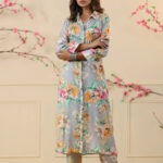 Grey Printed Co-ord Set